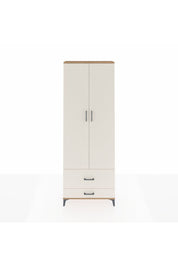 Arges Dolap 4 Raflı 2 Çekmeceli 2 Kapaklı 88x30x243 Çam-Aytaşı