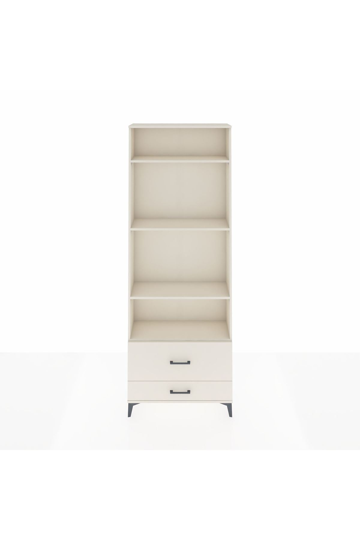 Arges Dolap 4 Raflı 2 Çekmeceli 88x30x243 Aytaşı-Aytaşı