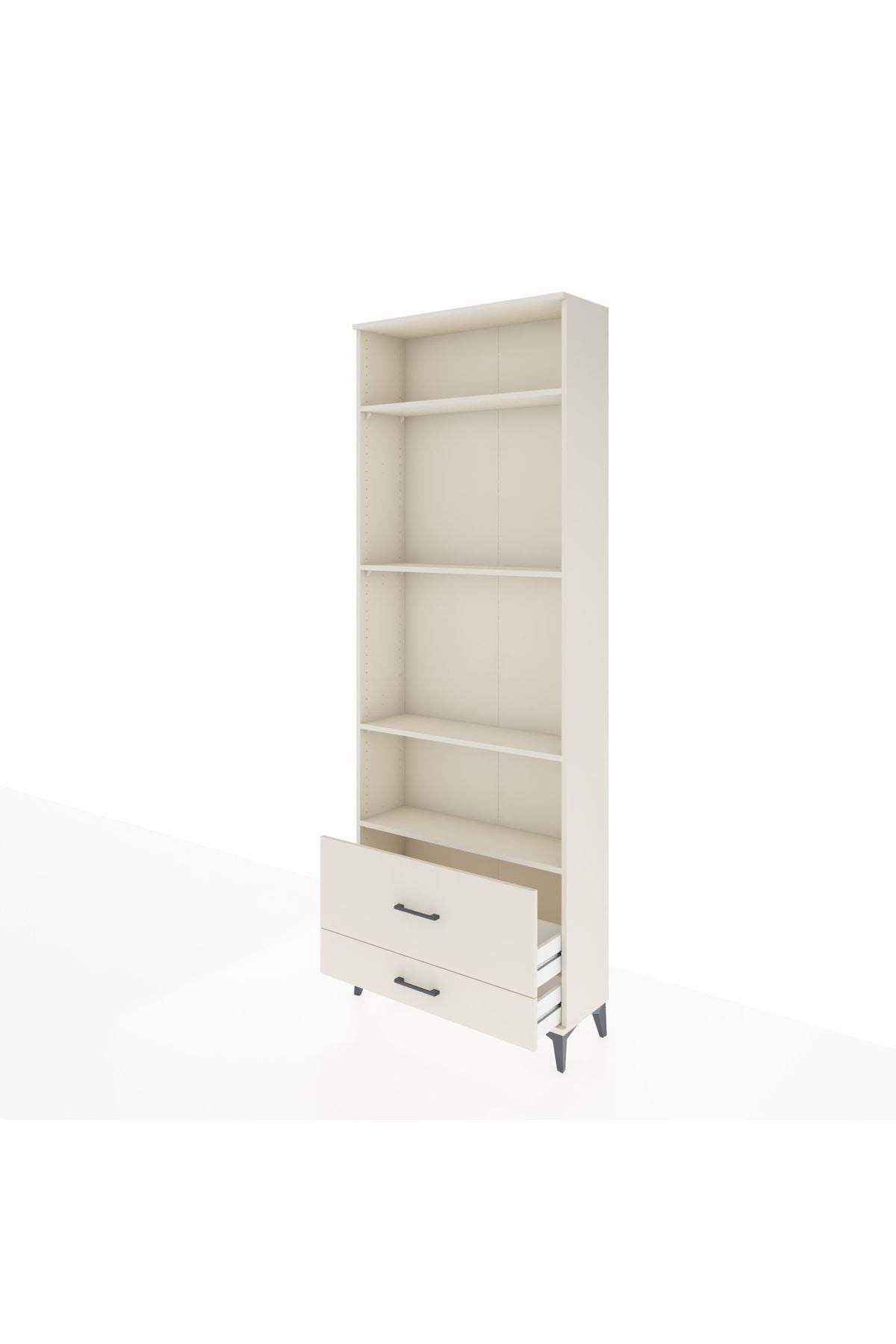 Arges Dolap 4 Raflı 2 Çekmeceli 88x30x243 Aytaşı-Aytaşı