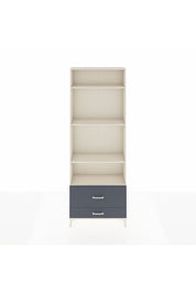 Arges Dolap 4 Raflı 2 Çekmeceli 88x30x243 Aytaşı-Antrasit