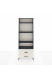 Arges Dolap 4 Raflı 2 Çekmeceli 88x30x243 Antrasit-Aytaşı