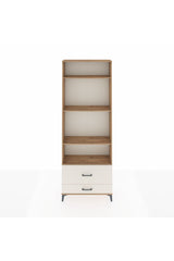 Arges Dolap 4 Raflı 2 Çekmeceli 88x30x243