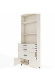 Arges Dolap 3 Raflı 3 Çekmeceli 2 Kapaklı 88x30x243 Aytaşı-Aytaşı