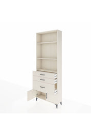 Arges Dolap 3 Raflı 3 Çekmeceli 2 Kapaklı 88x30x243 Aytaşı-Aytaşı