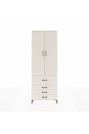 Arges Dolap 3 Raflı 4 Çekmeceli 2 Kapaklı 88x30x243 Aytaşı-Aytaşı