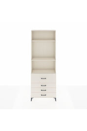 Arges Dolap 3 Raflı 4 Çekmeceli 88x30x243 Aytaşı-Aytaşı