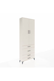 Arges Dolap 3 Raflı 4 Çekmeceli 2 Kapaklı 88x30x243 Aytaşı-Aytaşı