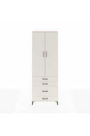 Arges Dolap 3 Raflı 4 Çekmeceli 2 Kapaklı 88x30x243 Aytaşı-Aytaşı