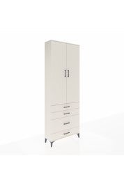 Arges Dolap 3 Raflı 4 Çekmeceli 2 Kapaklı 88x30x243 Aytaşı-Aytaşı