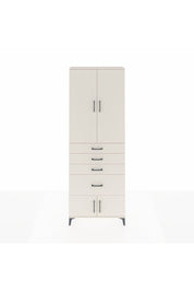 Arges Dolap 2 Raflı 4 Çekmeceli 4 Kapaklı 88x30x243 Aytaşı-Aytaşı