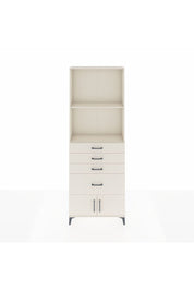 Arges Dolap 2 Raflı 4 Çekmeceli 2 Kapaklı 88x30x243 Aytaşı-Aytaşı