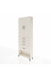 Arges Dolap 2 Raflı 4 Çekmeceli 2 Kapaklı 88x30x243 Aytaşı-Aytaşı
