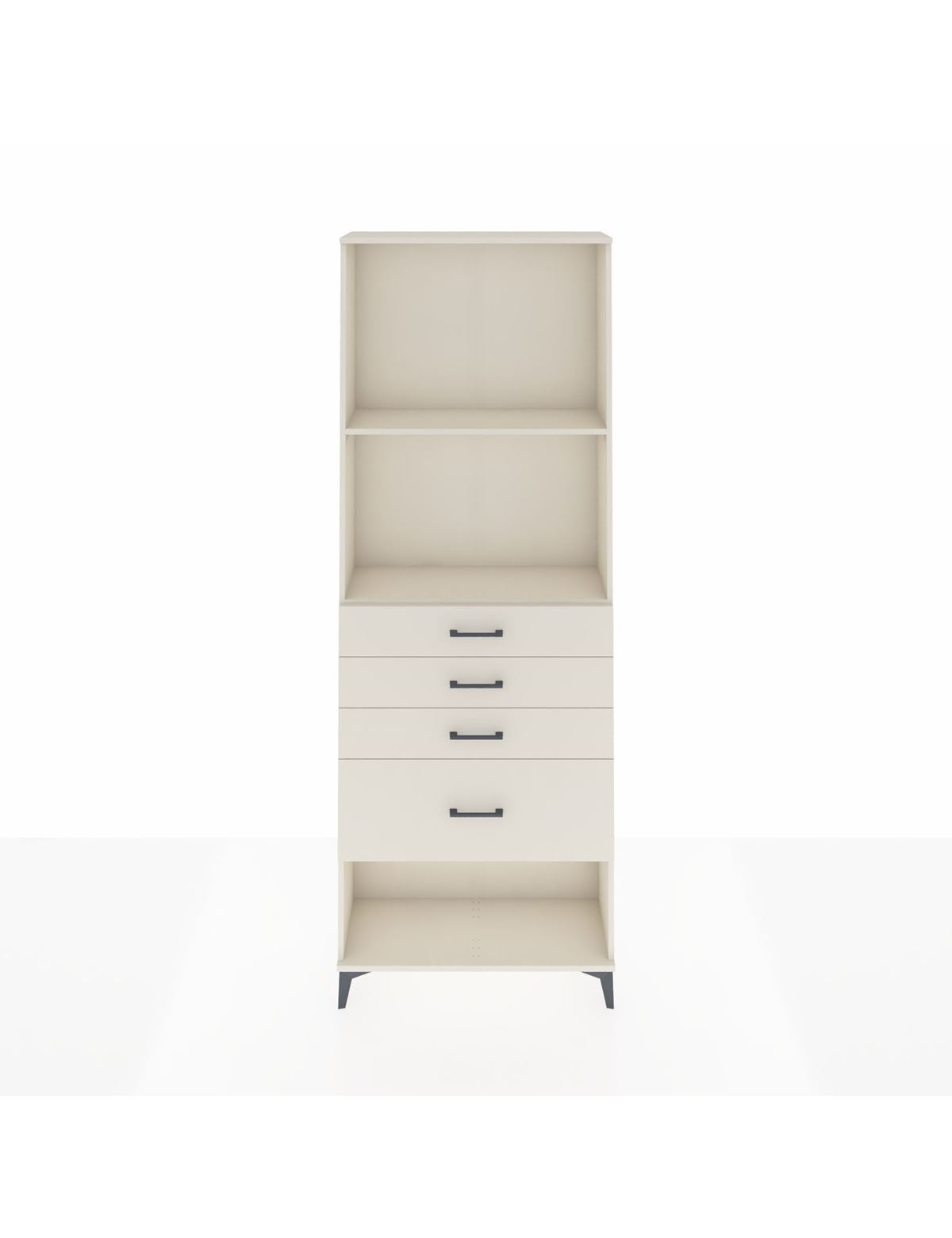 Arges Dolap 2 Raflı 4 Çekmeceli 88x30x243 Aytaşı-Aytaşı