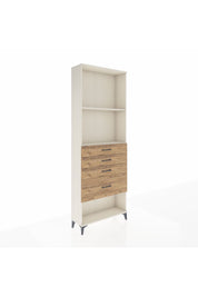 Arges Dolap 2 Raflı 4 Çekmeceli 88x30x243 Aytaşı-Çam