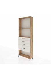 Arges Dolap 2 Raflı 4 Çekmeceli 88x30x243 Çam-Aytaşı