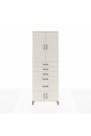 Arges Dolap 2 Raflı 5 Çekmeceli 4 Kapaklı 88x30x243 Aytaşı-Aytaşı