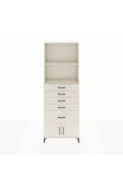 Arges Dolap 2 Raflı 5 Çekmeceli 2 Kapaklı 88x30x243 Aytaşı-Aytaşı