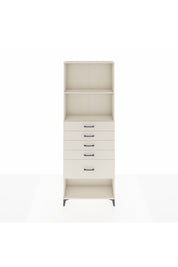 Arges Dolap 2 Raflı 5 Çekmeceli 88x30x243 Aytaşı-Aytaşı