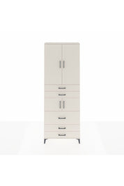 Arges Dolap 4 Raflı 5 Çekmeceli 4 Kapaklı 88x30x243 Aytaşı-Aytaşı