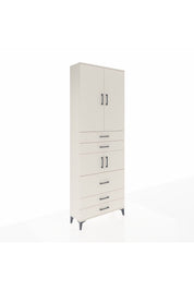 Arges Dolap 4 Raflı 5 Çekmeceli 4 Kapaklı 88x30x243 Aytaşı-Aytaşı