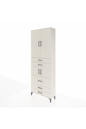 Arges Dolap 4 Raflı 5 Çekmeceli 4 Kapaklı 88x30x243 Aytaşı-Aytaşı