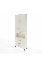 Arges Dolap 4 Raflı 5 Çekmeceli 2 Kapaklı 88x30x243 Aytaşı-Aytaşı