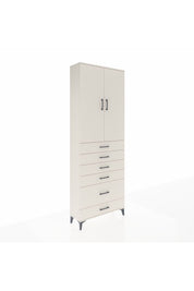 Arges Dolap 3 Raflı 6 Çekmeceli 2 Kapaklı 88x30x243 Aytaşı-Aytaşı