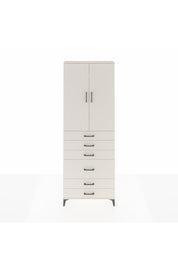 Arges Dolap 3 Raflı 6 Çekmeceli 2 Kapaklı 88x30x243 Aytaşı-Aytaşı