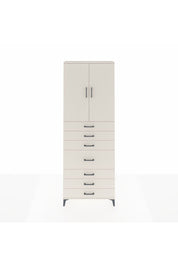 Arges Dolap 3 Raflı 7 Çekmeceli 2 Kapaklı 88x30x243 Aytaşı-Aytaşı