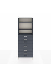 Arges Dolap 3 Raflı 7 Çekmeceli 88x30x243 - S33M072V5A