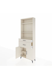 Arges Dolap 4 Raflı 2 Çekmeceli 2 Kapaklı 88x30x243 Aytaşı-Aytaşı