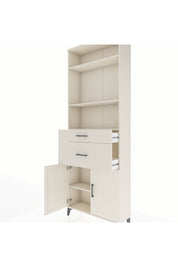 Arges Dolap 4 Raflı 2 Çekmeceli 2 Kapaklı 88x30x243 Aytaşı-Aytaşı