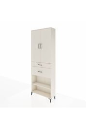 Arges Dolap 4 Raflı 2 Çekmeceli 2 Kapaklı 88x30x243 Aytaşı-Aytaşı