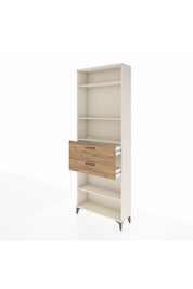 Arges Dolap 4 Raflı 2 Çekmeceli 88x30x243 Aytaşı-Çam