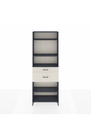 Arges Dolap 4 Raflı 2 Çekmeceli 88x30x243 Antrasit-Aytaşı