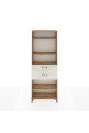 Arges Dolap 4 Raflı 2 Çekmeceli 88x30x243 Çam-Aytaşı