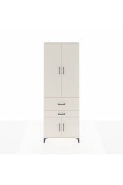 Arges Dolap 5 Raflı 2 Çekmeceli 4 Kapaklı 88x30x243 Aytaşı-Aytaşı