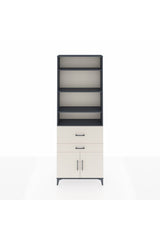 Arges Dolap 5 Raflı 2 Çekmeceli 2 Kapaklı 88x30x243