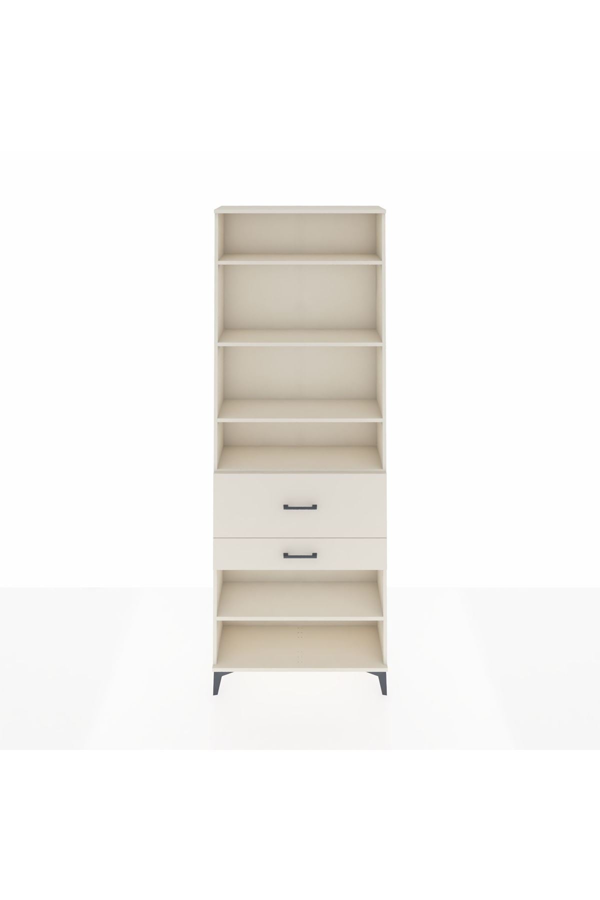 Arges Dolap 5 Raflı 2 Çekmeceli 88x30x243 Aytaşı-Aytaşı