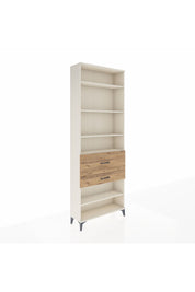 Arges Dolap 5 Raflı 2 Çekmeceli 88x30x243 Aytaşı-Çam