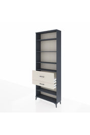 Arges Dolap 5 Raflı 2 Çekmeceli 88x30x243 Antrasit-Aytaşı