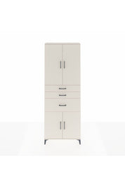 Arges Dolap 4 Raflı 3 Çekmeceli 4 Kapaklı 88x30x243 Aytaşı-Aytaşı