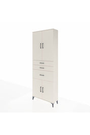 Arges Dolap 4 Raflı 3 Çekmeceli 4 Kapaklı 88x30x243 Aytaşı-Aytaşı