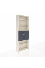 Arges Dolap 4 Raflı 3 Çekmeceli 88x30x243 Aytaşı-Antrasit