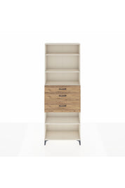 Arges Dolap 4 Raflı 3 Çekmeceli 88x30x243 Aytaşı-Çam