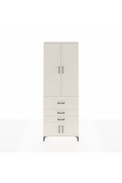 Arges Dolap 4 Raflı 3 Çekmeceli 2 Kapaklı 88x30x243 Aytaşı-Aytaşı