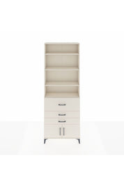 Arges Dolap 3 Raflı 2 Kapaklı Tek Askılı 88x30x243 Aytaşı-Aytaşı