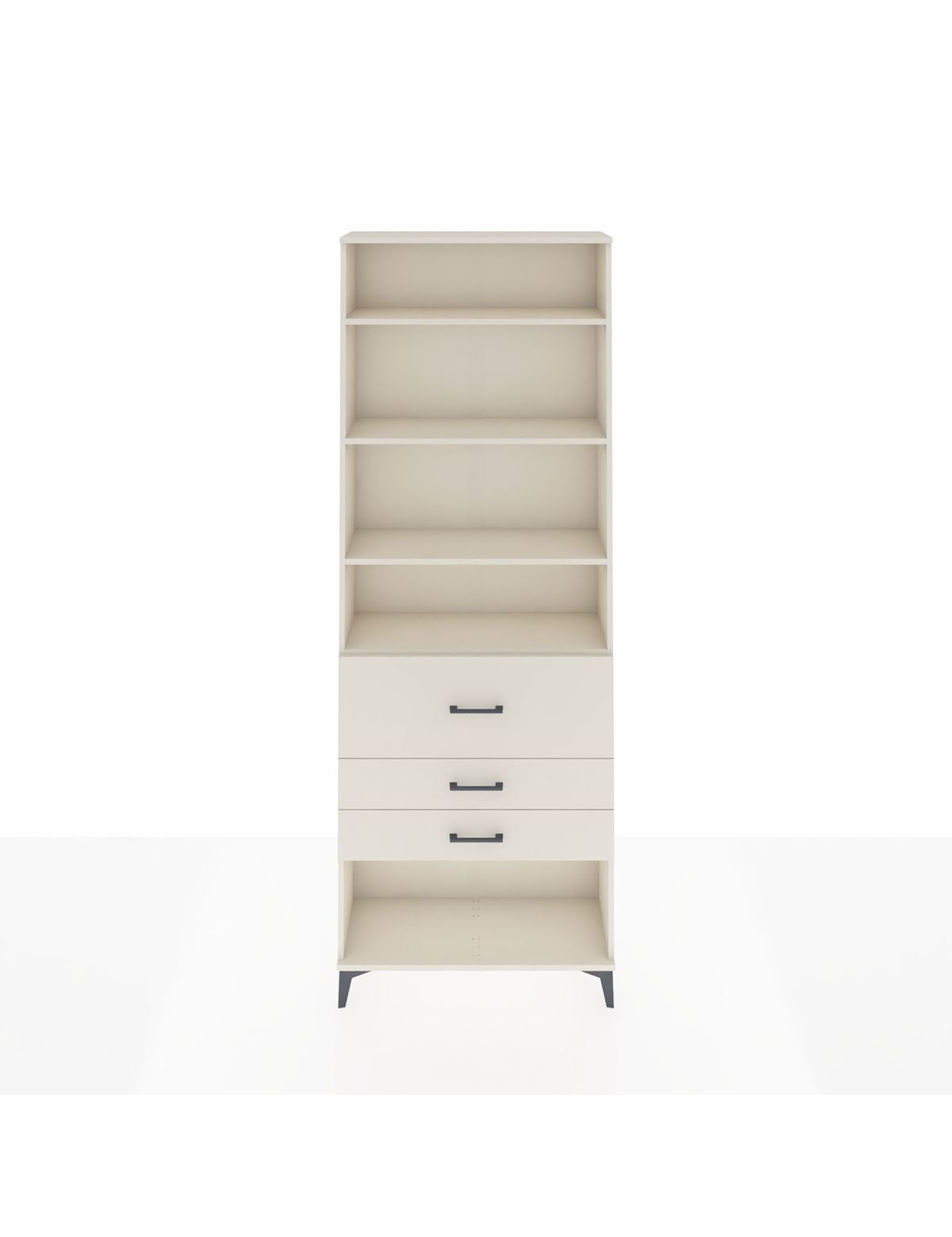 Arges Dolap 4 Raflı 3 Çekmeceli 88x30x243 Aytaşı-Aytaşı