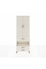 Arges Dolap 5 Raflı 3 Çekmeceli 2 Kapaklı 88x30x243 Aytaşı-Aytaşı