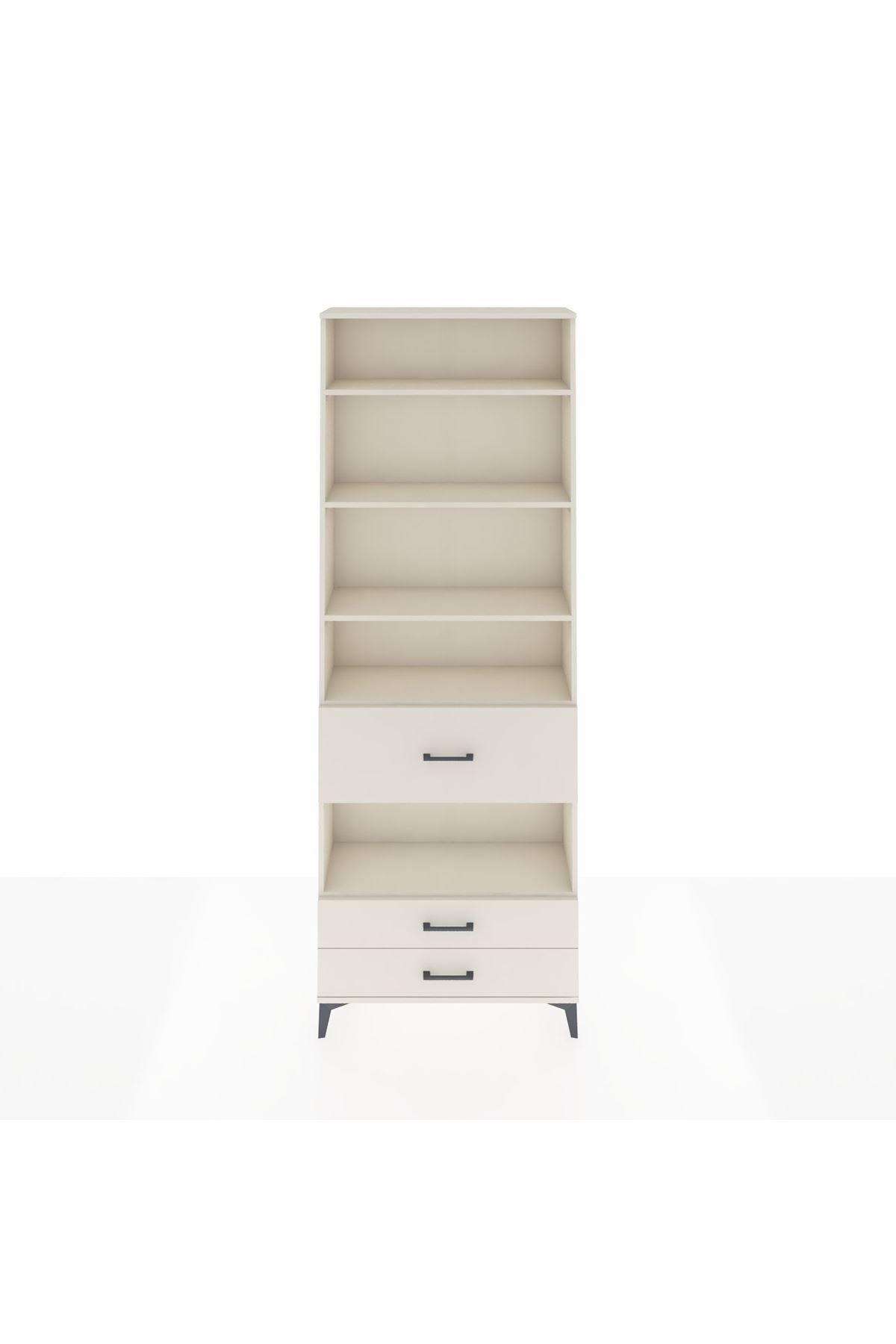 Arges Dolap 5 Raflı 3 Çekmeceli 88x30x243 Aytaşı-Aytaşı